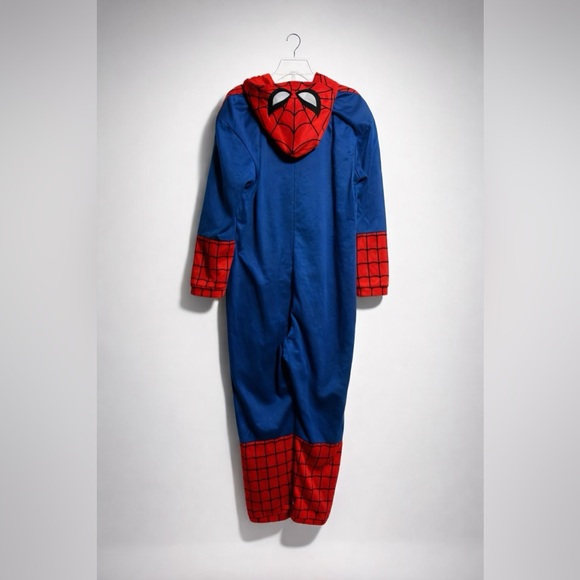 Marvel Spider-Man Hoodie Jumpsuit Pajamas - Picture 4 of 6